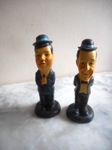 Figurines laurel hardy - 2,