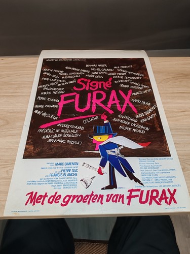 Ancienne affiche cinéma signe - ancienne,