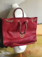 Beau sac cabas vintage SYLVAIN LEFEBVRE rouge en très bon état.