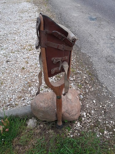 Ancienne jambe bois fixe - ancienne,