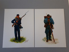 Affiches : Guerre de Sécession, soldats de l'Union