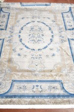 Tapis Fantaisie Bleu Gris Beige 160x230cm Neuf