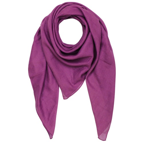 Foulard coton pourpre - foulard, en