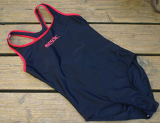 Maillot de bain SEAC maillot de bain noir rouge taille 38 / M neuf