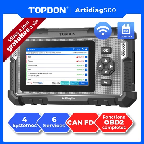 Topdon ad500 valise diagnostic - valise,