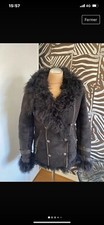 Veste manteau maje - maje, peau