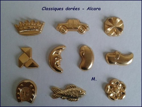 Alcara classiques dorees feve - alcara,