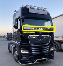 Pare Perroquet INOX pour MAN TGX Acier inoxydable polimiroir Accessoires chromés