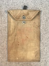 Etui de compresse type C3, masque à gaz 1915, France WW1.