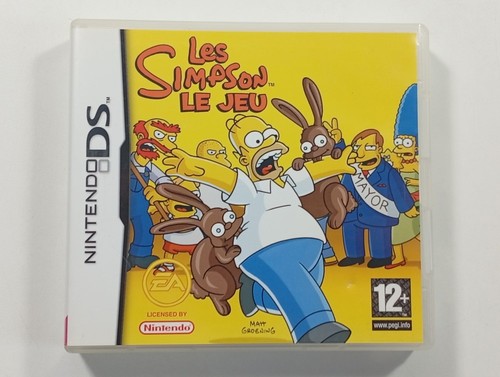 Les simpsons jeu nintendo - simpsons,