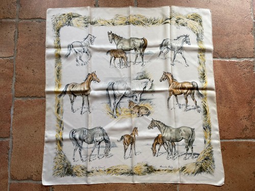 Foulard hermès soie - foulard, en