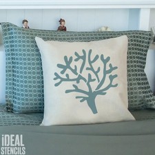 Corail Pochoir Nautique Plage