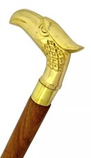 Canne bâton marche bois - canne, en