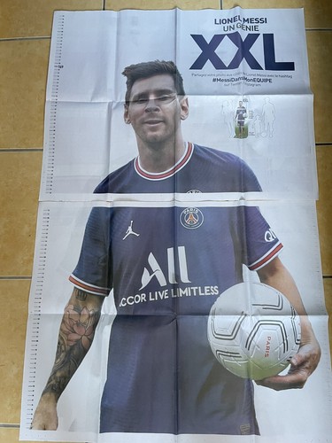 Poster messi psg xxl en - messi,