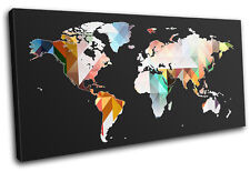 World Map Geometric  Maps