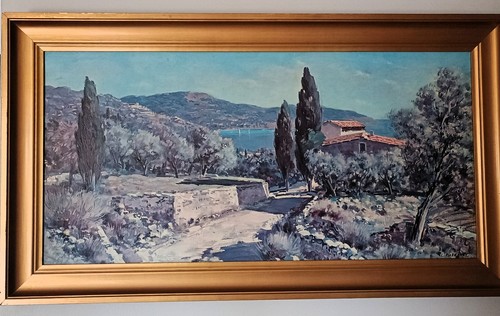 Peinture lucien potronat les - lucien, potronat,