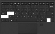 TA26 Touches clés unique  pour clavier Microsoft Surface Pro 3 4 1725+hinge