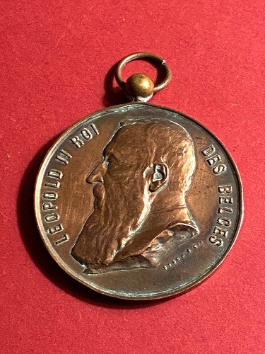 Belle medaille leopold roi - medaille, ii