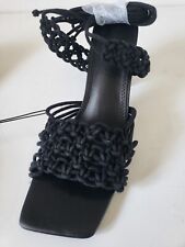 PIMKIE Sandales noires crochet talon 8.5 cm Taille 40