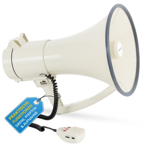 Megaphone portable 2400m - megaphone,