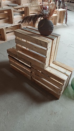Caisses bois cajettes x3 - bois, ,cajettes