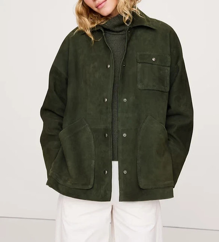 Veste cuir agneau - cuir, d'agneau