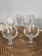 Lot de 4 verres à Cognac en