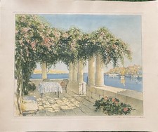 Une terrasse sur la riviera -