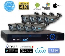 Kit Videosorveglianza IP 4MPX