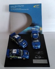 Coffret 3 Subaru World Rally Team 2003 Makinen/Solberg 1/43eme Prodrive 1500 Piè