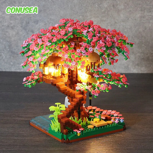 Mini arbre sakura blocs - mini, de