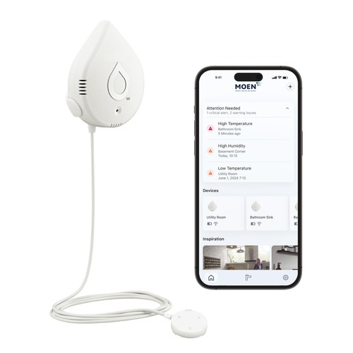 Moen flo smart leak - smart,