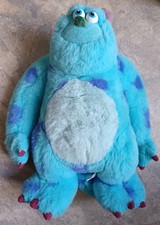 Vintage HASBRO 2001 Grande peluche Sully Monstres et compagnie Disney Pixar CA16