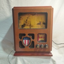 old US country-style cassette radio