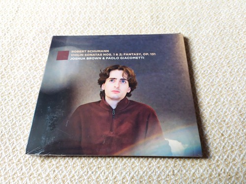 Schumann violin sonatas - violin, nos