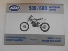  MANUEL D'UTILISATION KTM 400