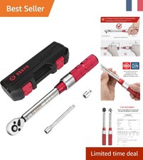 Clé Dynamométrique Professionnelle 1/4" Vanpo, 3-25 Nm, avec Barre d'Extension