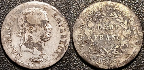 Napoléon ier demi franc - napoléon,