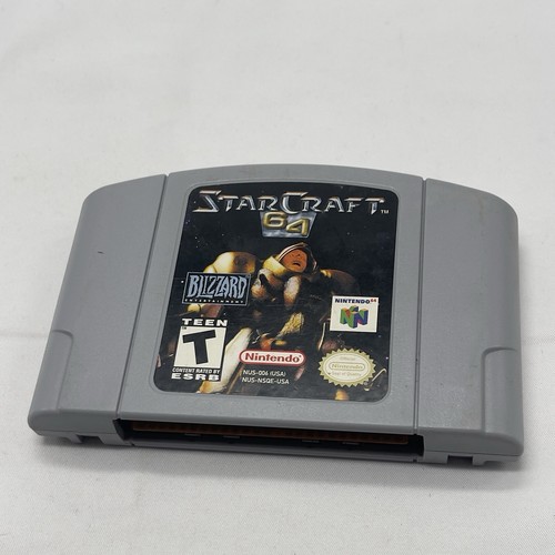 Starcraft nintendo n64 - nintendo, 64