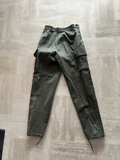 Pantalon Treillis Militaire Vintage Véritable Taille M