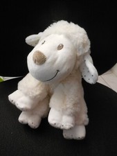 doudou peluche mouton assis