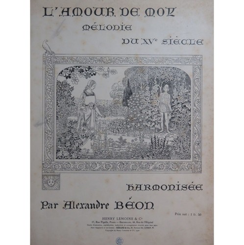 Béon alexandre amour - l'amour, moy