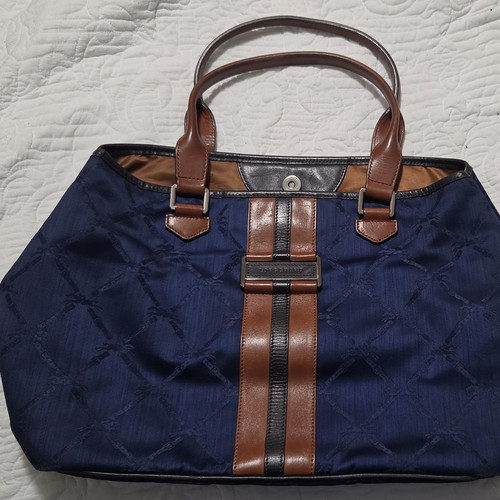Longchamp blue monogram - blue, large
