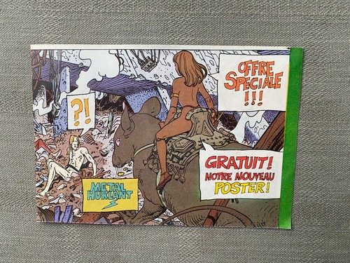 Moebius margerin encart pour - margerin,