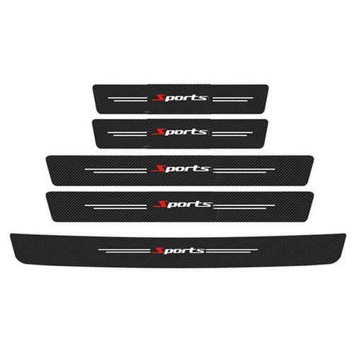 Carbon fiber look sticker - look,