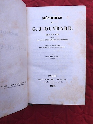 Lot titres ouvrard - de,