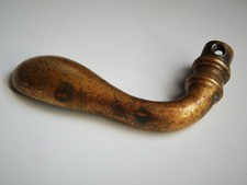 ▨ 8X8mm Ancienne Poignée de porte Bronze époque Empire XIX,Fenêtre,Door Handle