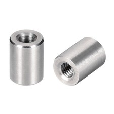 Connecteur rond écrous M3x8mm Hauteur écrou tige manchon acier inox 304 20Pcs