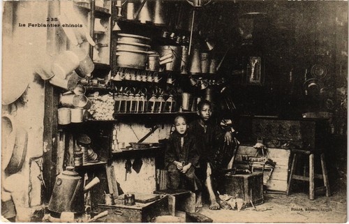 Cpa ferblantier chinois - cpa, ak