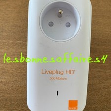 1 LIVEPLUG HD+ Orange 500 Mbp/s En Très Bon Etat -envoi Rapide